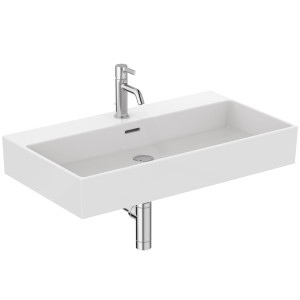 IDEAL STANDARD LAVABO RECTANGULAIRE EXTRA 800X450 AVEC DÉBORDEMENT ET 1 TROU