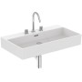 IDEAL STANDARD LAVABO RECTANGULAIRE EXTRA 800X450 AVEC DÉBORDEMENT ET 3 TROUS