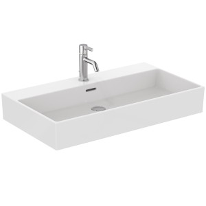 IDEAL STANDARD LAVABO EXTRA À POSER RECTANGULAIRE 800X450 AVEC DÉBORDEMENT ET 1 TROU