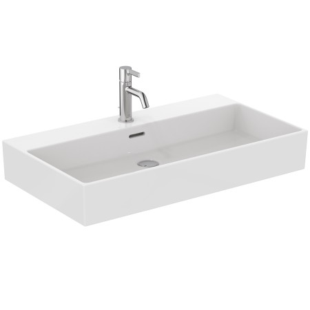 IDEAL STANDARD LAVABO EXTRA À POSER RECTANGULAIRE 800X450 AVEC DÉBORDEMENT ET 1 TROU