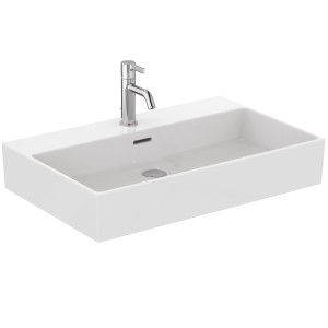 IDEAL STANDARD LAVABO ENCASTRÉ RECTANGULAIRE 700X450 AVEC DÉBORDEMENT ET 1 TROU