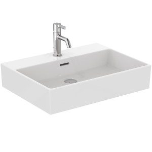 IDEAL STANDARD LAVABO EXTRA À POSER RECTANGULAIRE 600X450 AVEC DÉBORDEMENT ET 1 TROU