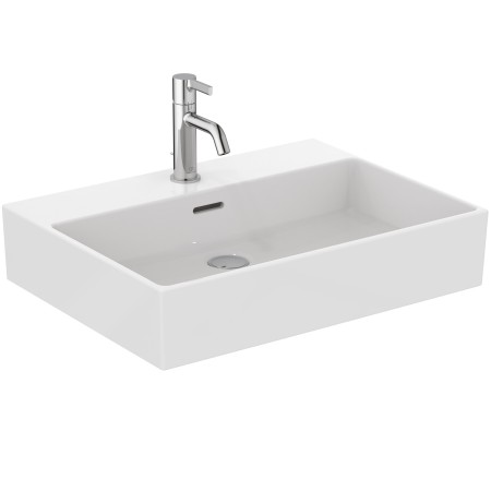 IDEAL STANDARD LAVABO EXTRA À POSER RECTANGULAIRE 600X450 AVEC DÉBORDEMENT ET 1 TROU