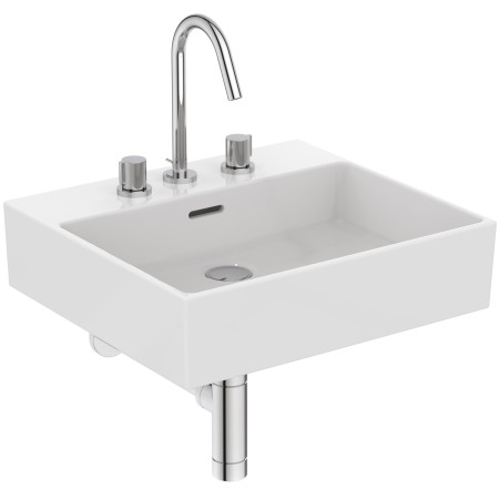 IDEAL STANDARD LAVABO RECTANGULAIRE EXTRA 500X450 AVEC DÉBORDEMENT ET 3 TROUS
