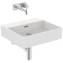 IDEAL STANDARD LAVABO RECTANGULAIRE EXTRA 500X450 AVEC DÉBORDEMENT ET SANS TROUS