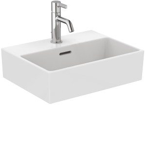 IDEAL STANDARD EXTRA LAVAMANI À POSER RECTANGULAIRE 450X350 AVEC DÉBORDEMENT ET 1 TROU