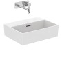 IDEAL STANDARD EXTRA LAVAMANI À POSER RECTANGULAIRE 450X350 AVEC DÉBORDEMENT ET SANS TROUS