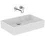 IDEAL STANDARD EXTRA LAVABO À POSER 600X400 SANS DÉBORDEMENT ET SANS TROU DE ROBINETTERIE