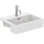 IDEAL STANDARD LAVABO EXTRA À ENCASTRER 500X420 AVEC DÉBORDEMENT ET 1 TROU POUR ROBINETTERIE