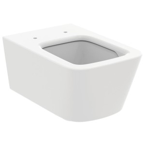 IDEAL STANDARD BLEND CUBE VASO SUSPENDU AQUABLADE SANS SIEGE BLANC BRILLANT
