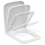 IDEAL STANDARD BLEND CUBE SIEGE À FERMETURE LENTE BLANC BRILLANT