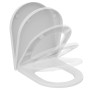 IDEAL STANDARD BLEND CURVE SIEGE À FERMETURE LENTE BLANC BRILLANT