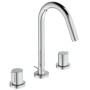 IDEAL STANDARD JOY LAVABO ROBINET MONOCOMMANDE À 3 ORIFICES