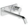IDEAL STANDARD JOY ROBINET DE LAVABO MONOCOMMANDE MURAL AVEC PLATEAU RECTANGULAIRE ET BEC DE 220MM