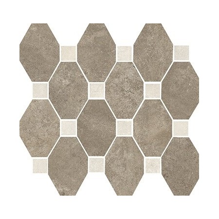 MARINER BOSTON MOSAÏQUE OCTOGONALE MUD SUR MESH 30X34