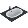 IDEAL STANDARD CONNECT - LAVABO 620 MM ENCASTRÉ À PLAT SANS TROU POUR ROBINETTERIE AVEC DÉBORDEMENT