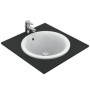 IDEAL STANDARD CONNECT - LAVABO 480 MM À ENCASTRER SUR PLAN SANS TROU POUR ROBINETTERIE