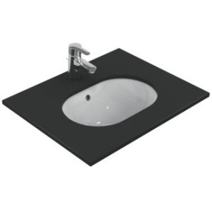 IDEAL STANDARD CONNECT - LAVABO 480 MM ENCASTRÉ SOUS PLAN OVALE
