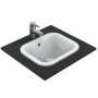 IDEAL STANDARD CONNECT - LAVABO 420 MM À ENCASTRER EN SURFACE SANS TROU POUR ROBINETTERIE