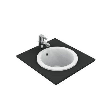 IDEAL STANDARD CONNECT - LAVABO 380 MM À ENCASTRER EN HAUT SANS TROU POUR ROBINETTERIE