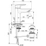 IDEAL STANDARD ROBINET CERAMIX POUR LAVABO