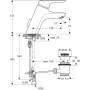 IDEAL STANDARD ROBINET CERAMIX BLU POUR LAVE-MAIN