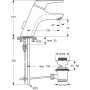 IDEAL STANDARD CERAMIX BLU MITIGEUR LAVABO AVEC TUBES RIGIDES