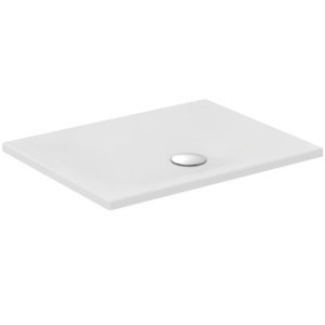 IDEAL STANDARD DOUCHE PLATE STRADA 90x70 ULTRASLIM EN CÉRAMIQUE ANTIDÉRAPANTE