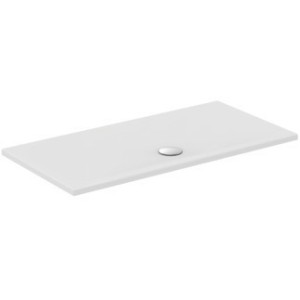 IDEAL STANDARD DOUCHE PLATE STRADA 140x70 ULTRA MINCE EN CÉRAMIQUE ANTI-DÉRAPANTE