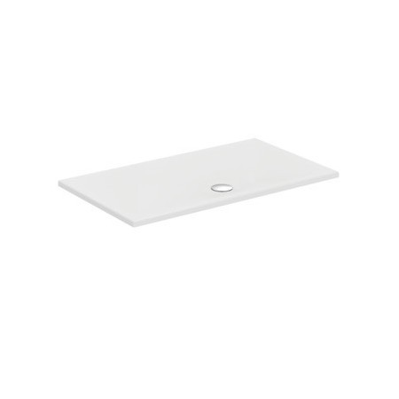 IDEAL STANDARD PLATEFORME DE DOUCHE 140x80 ULTRAFIN EN CÉRAMIQUE ANTI-DÉRAPANTE