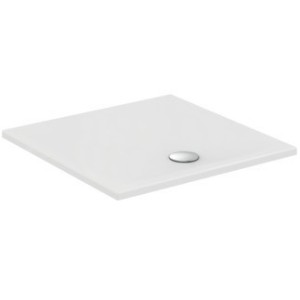 IDEAL STANDARD PLATEFORME DE DOUCHE 90x90 ULTRASLIM EN CÉRAMIQUE ANTI-DÉRAPANTE