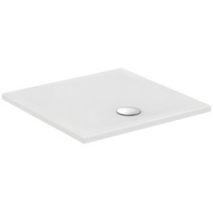 IDEAL STANDARD DOUCHE PLATE STRADA 80x80 ULTRAFIN EN CERAMIQUE ANTI-DÉRAPANTE
