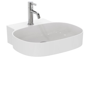 IDEAL STANDARD LAVABO LINDA-X 50X48 CM SANS DÉBORDEMENT 1 TROU