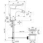 IDEAL STANDARD ALPHA MITIGEUR BIDET