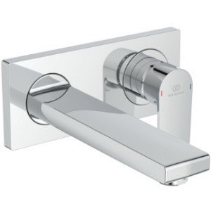 IDEAL STANDARD EDGE ROBINET DE LAVABO MURAL AVEC CORPS ENCASTRÉ