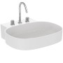 IDEAL STANDARD LAVABO LINDA-X 50X48 CM SANS DÉBORDEMENT 3 TROUS