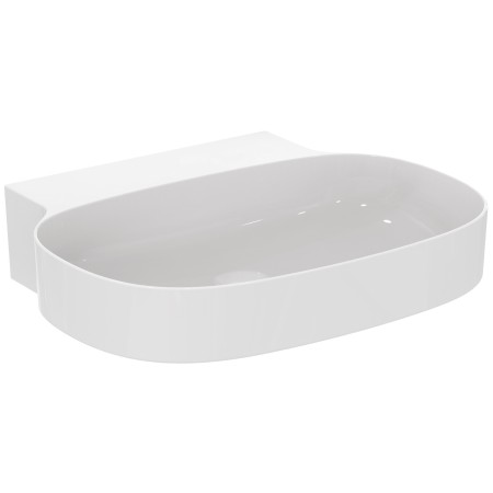 IDEAL STANDARD LAVABO LINDA-X 60 CM SANS DÉBORDEMENT SANS TROU