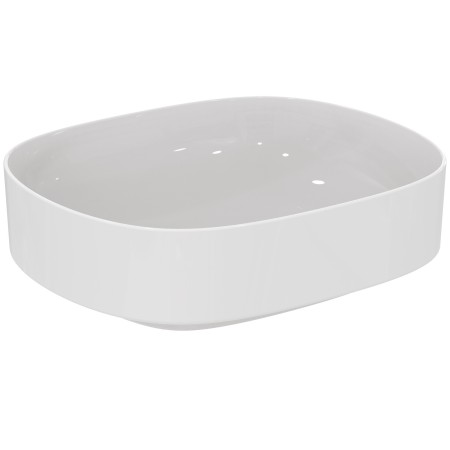 IDEAL STANDARD LAVABO OVALE À POSER LINDA-X 45 S/SURÉLEVÉ S/SANS TROU