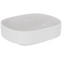 IDEAL STANDARD LAVABO OVALE À POSER LINDA-X 45 S/SURÉLEVÉ S/SANS TROU