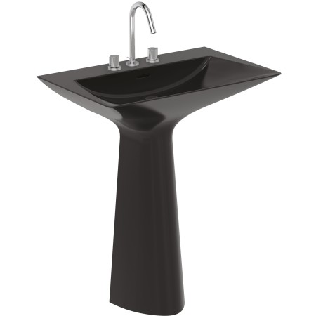 IDEAL STANDARD LAVABO TOTEM TIPO-Z AVEC DÉBORDEMENT 3 TROUS