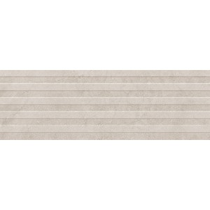 MARAZZI ALBA MUR GRIS STRUCTURE WALLTONE 3D 30X90 RECTIFIÉ