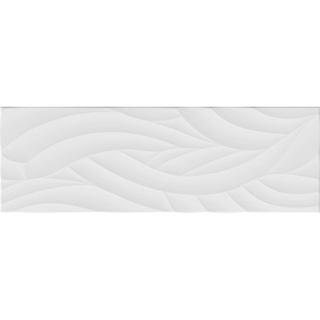IDEA CERAMICA FIJI EDERA 3D BLANC 25X75