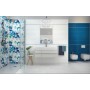 IDEA CERAMICA FIJI EDERA 3D BLANC 25X75