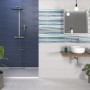 IDEA CERAMICA NAIF VELLUTO BLEU 25X75