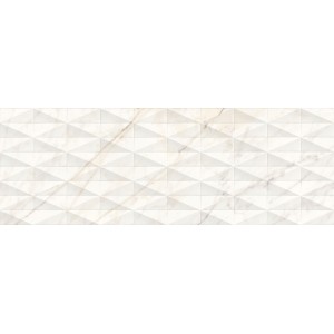 MARAZZI ALLMARBLE_WALL OR BLANC LUX 40X120 STRUCTURE PAVÉ 3D RÉCTIFIÉ