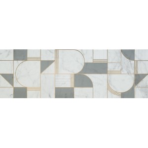 MARAZZI ALLMARBLE_WALL ALTISSIMO SATIN 40X120 DÉCOR CLUB