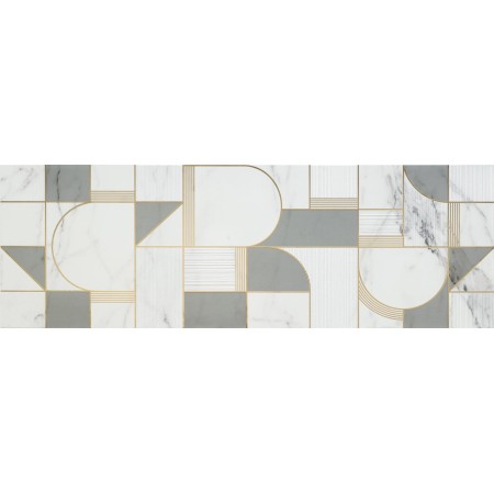 MARAZZI ALLMARBLE_WALL STATUARIO SATIN 40X120 DÉCOR CLUB