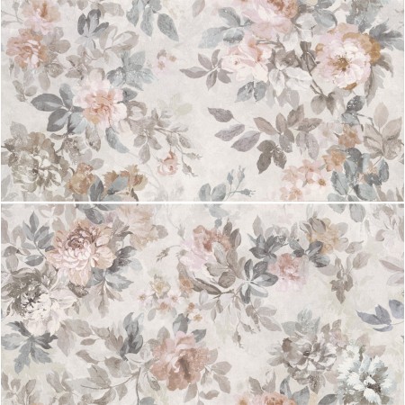 MARAZZI CIMENT GRIS PANNEAU PRINTEMPS 120X120