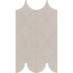 MARAZZI CEMENTUM SABLE MOSAÏQUE CERCLES 23.8X41.4