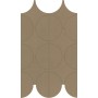 MARAZZI CEMENTUM OLIVE MOSAÏQUE CERCHI 23.8X41.4
